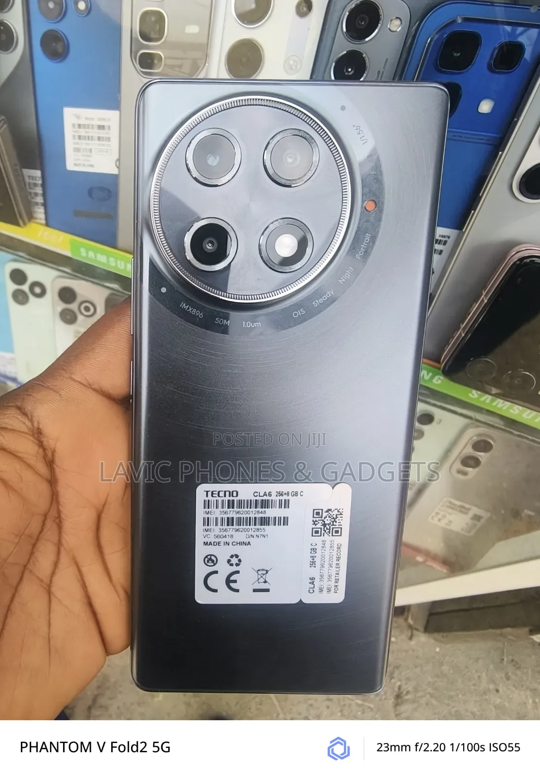 New Tecno Camon 30S Pro 256 GB Black