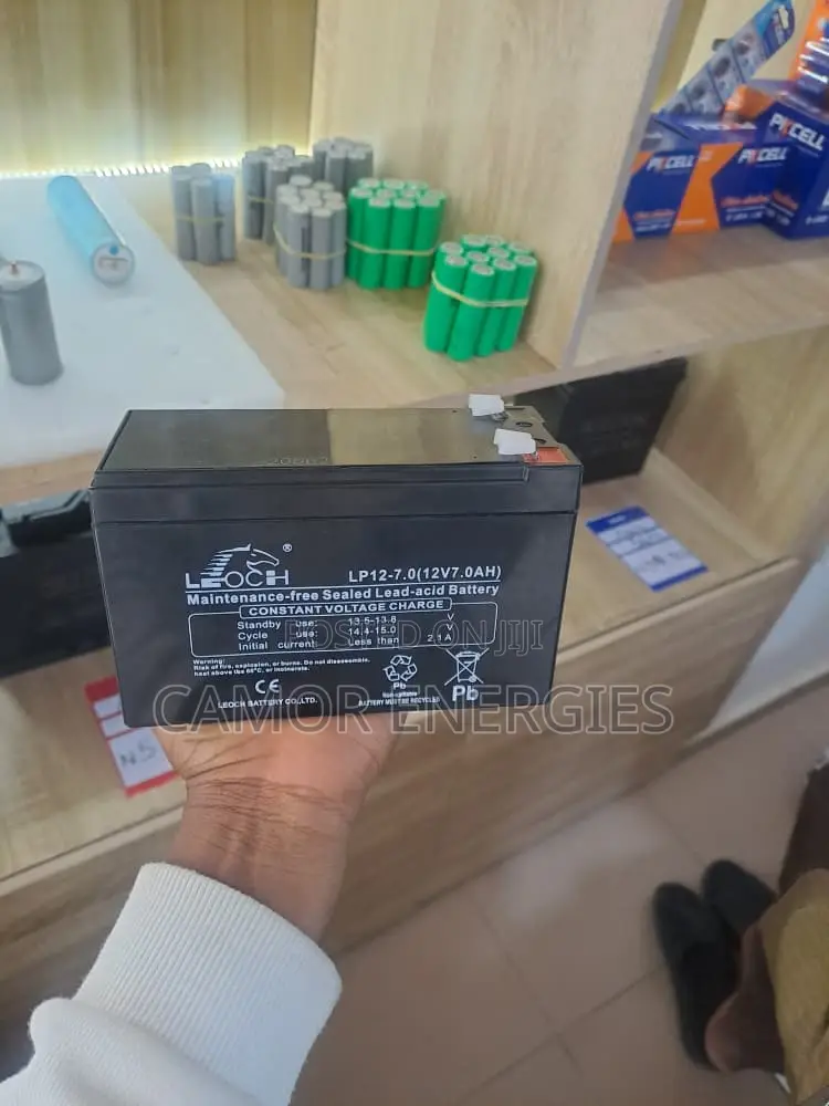 Leoch 12V 7Ah UPS Battery | 1 Year Warranty