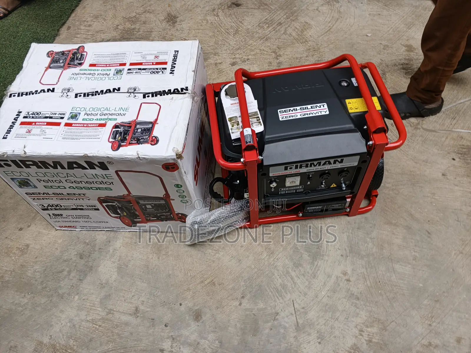 3.4KVA Firman ECO4990ES Fuel Generator