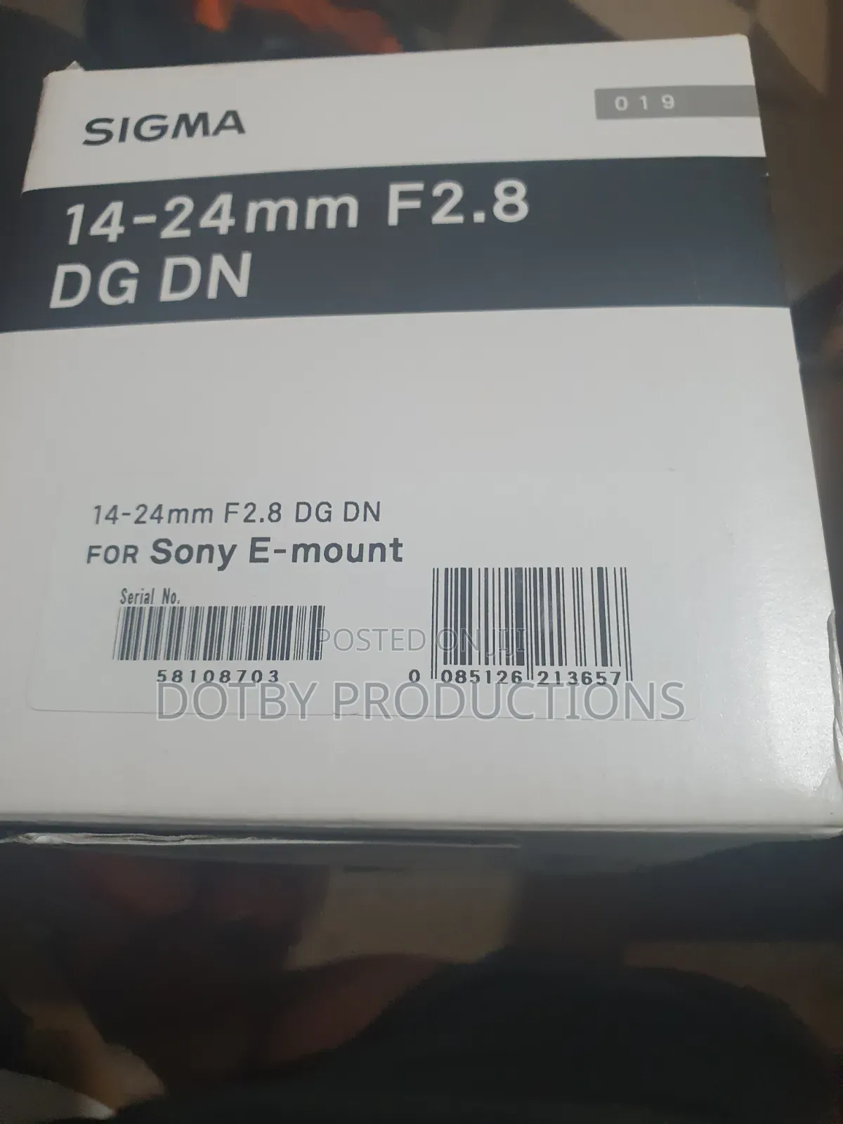 Sigma 14-24mm F2.8 Dg Dn Sony E