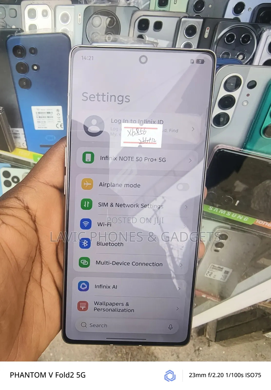 New Infinix Note 50 Pro+ 256 GB Gray