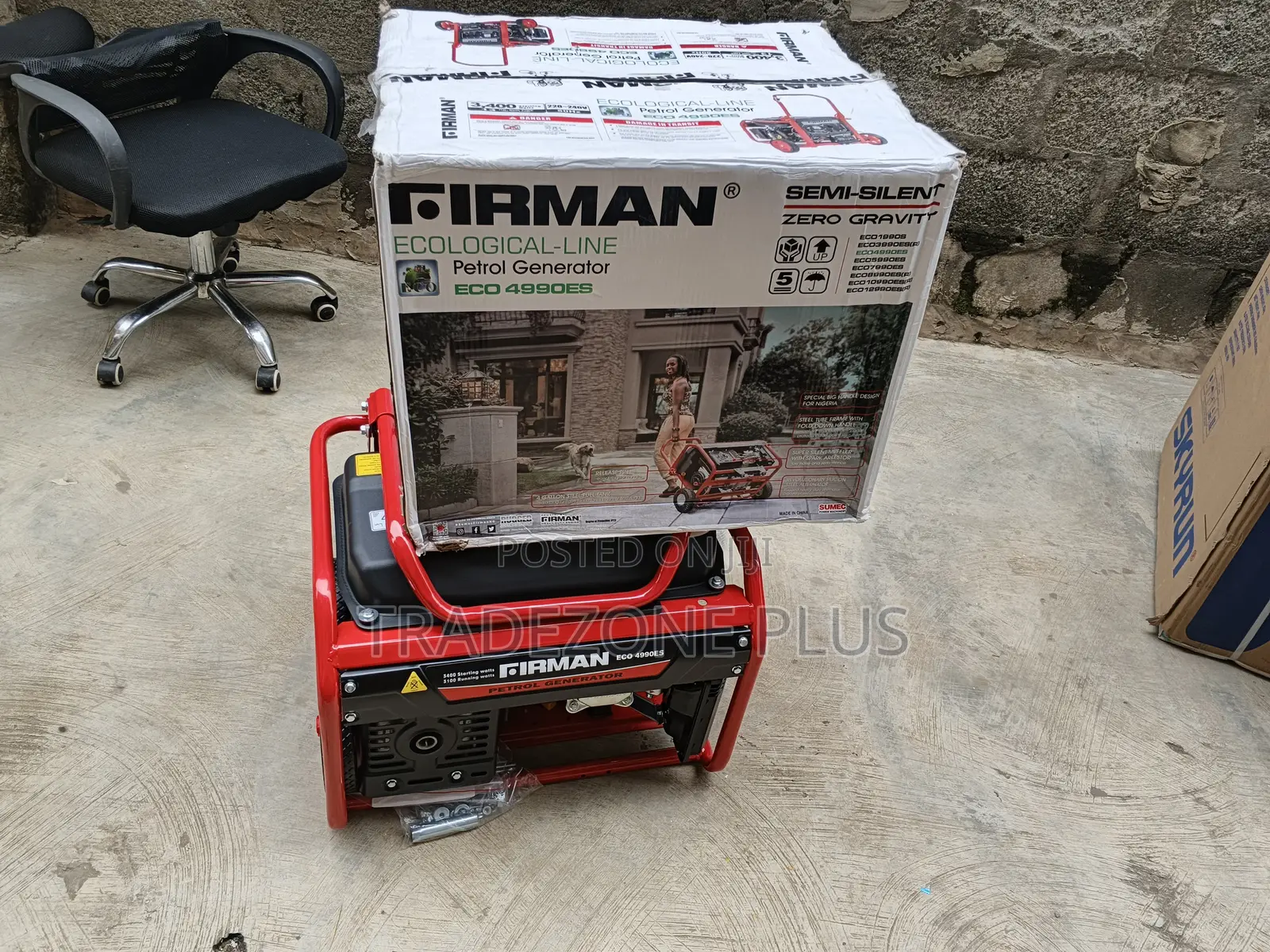 ECO4990ES 3.4KVA Firman Petrol Power Supply