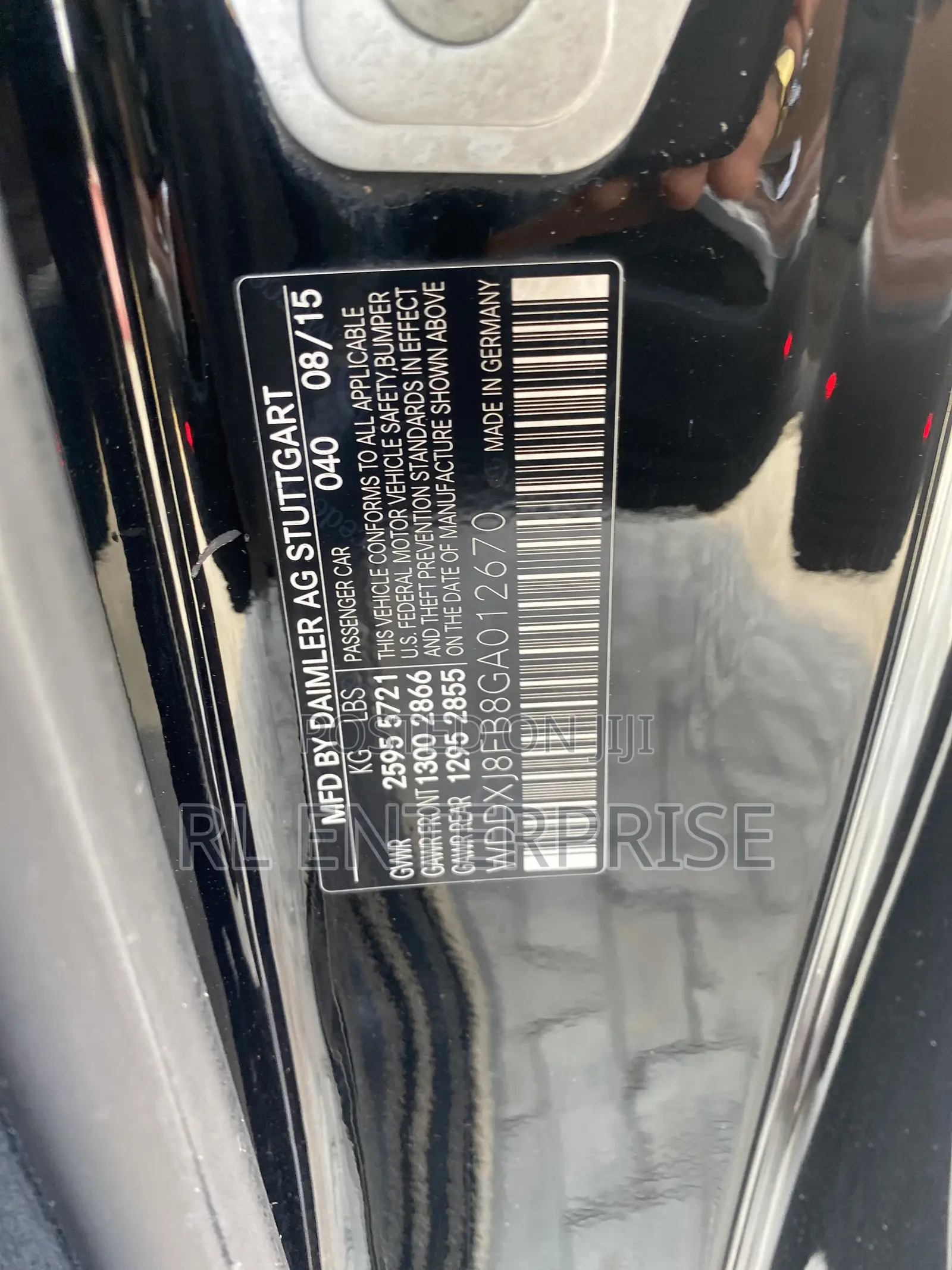 Mercedes-Benz S-Class S 550 4MATIC 2016 Black