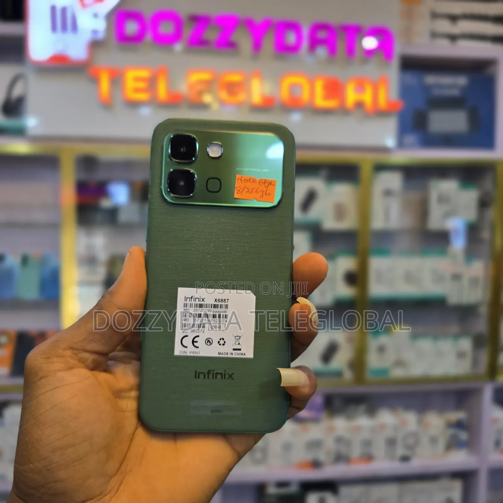 Infinix Note Edge 256 GB Green