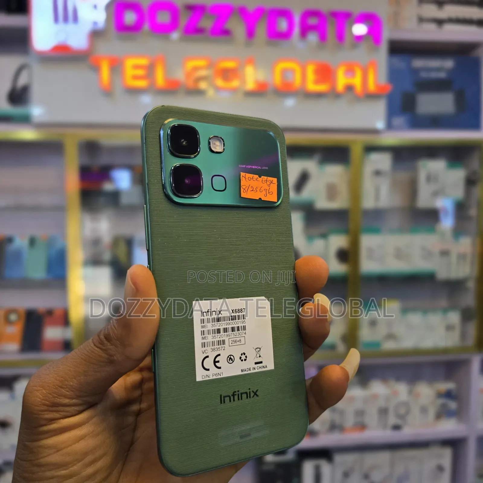 Infinix Note Edge 256 GB Green