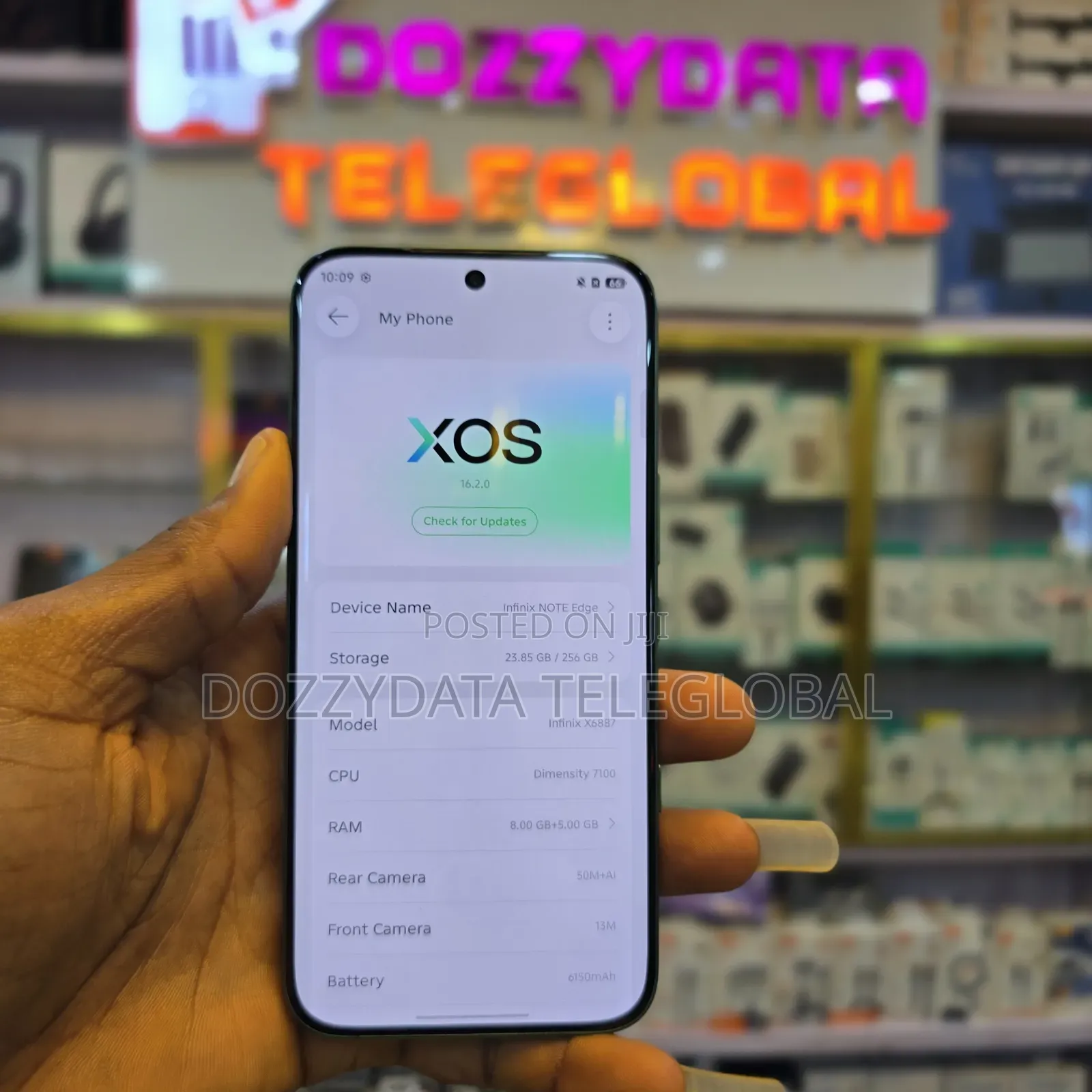 Infinix Note Edge 256 GB Green