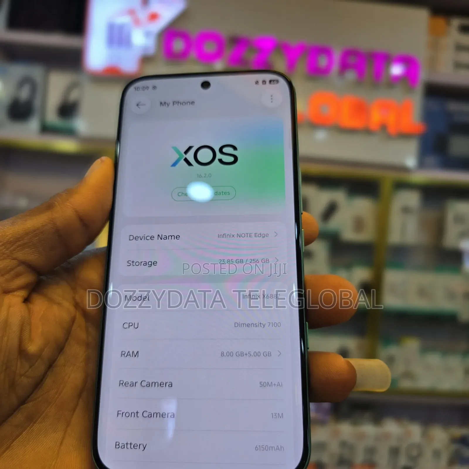 Infinix Note Edge 256 GB Green