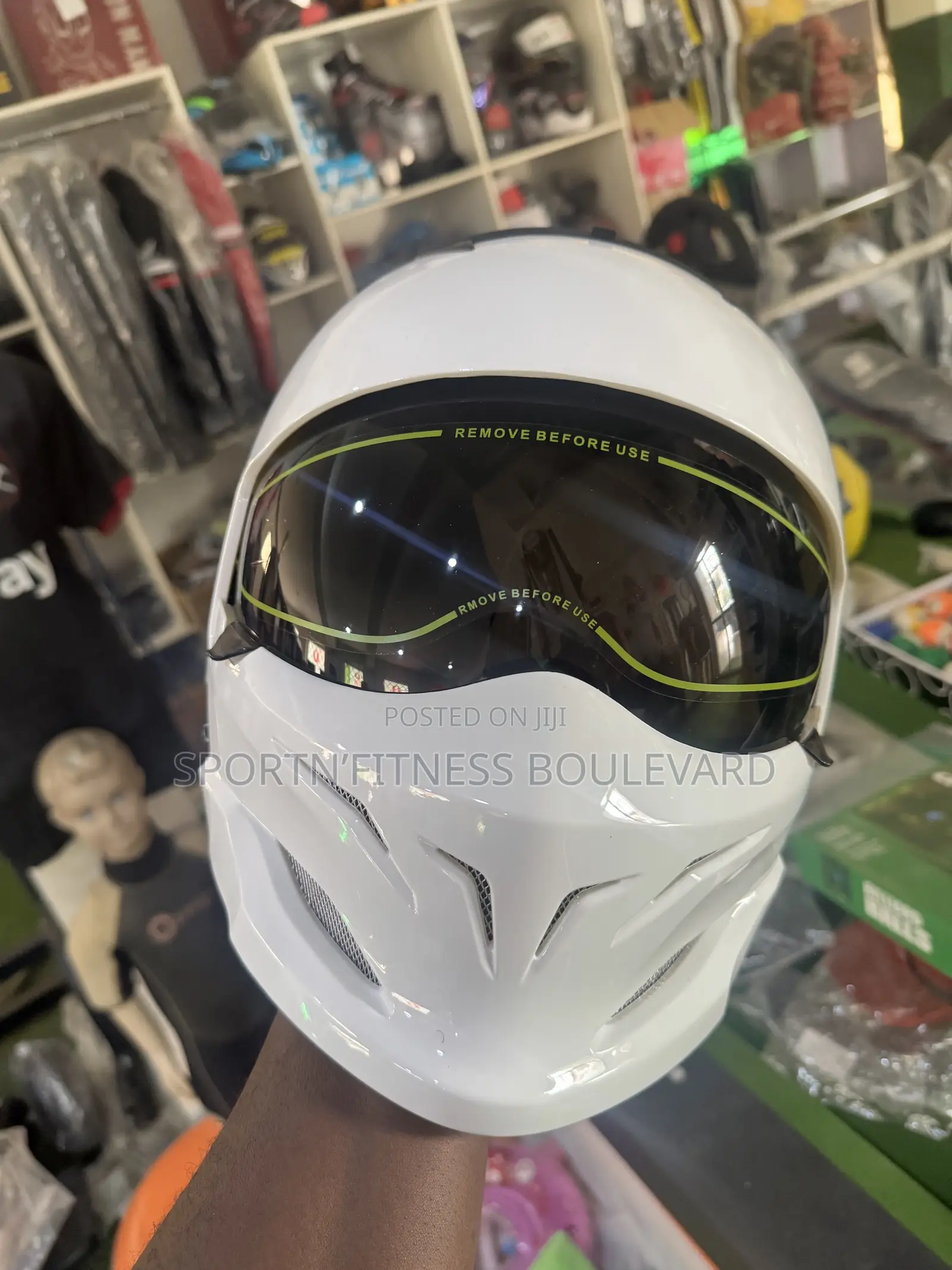 Quality Motorcycle DOT Shaded Helmet