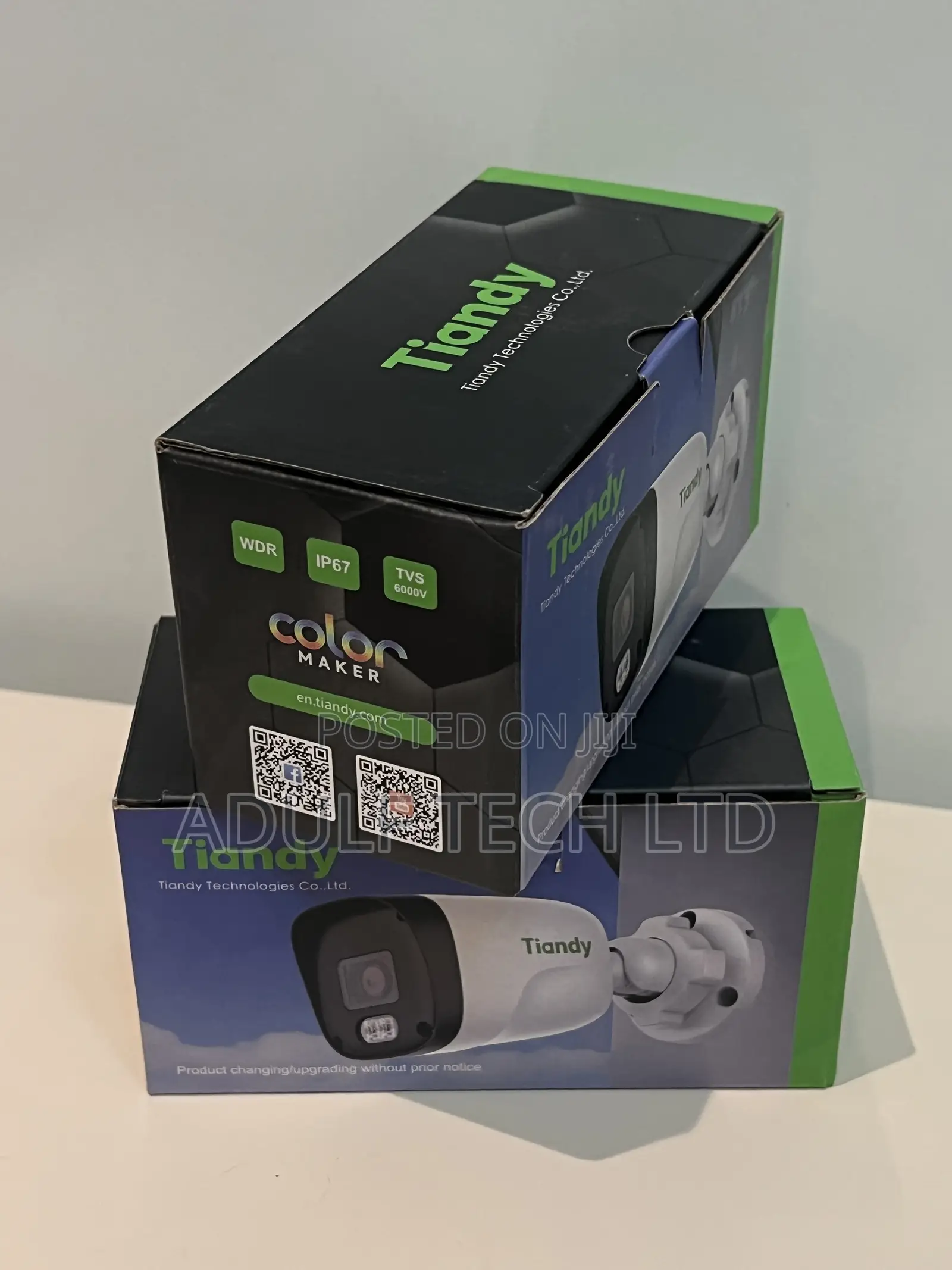 Tiandy Color Maker CCTV Camera | Full Color Night Vision | HD Outdoor