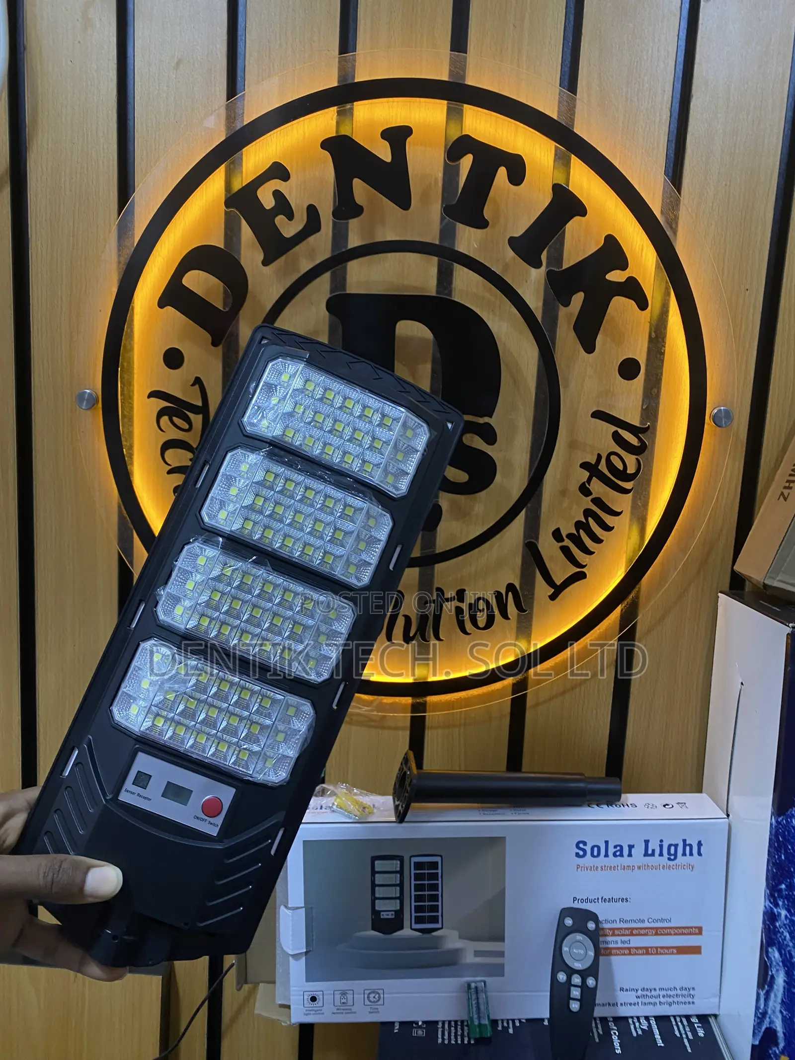400watts Solar Street Light With Remote