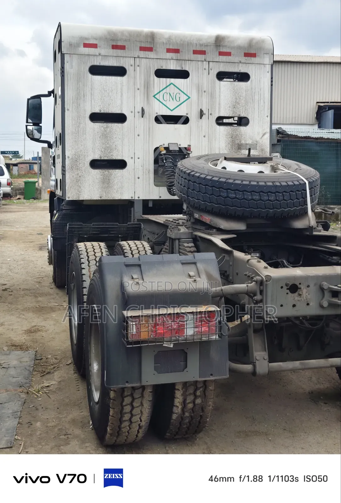 Howo CNG 8 Cylinder