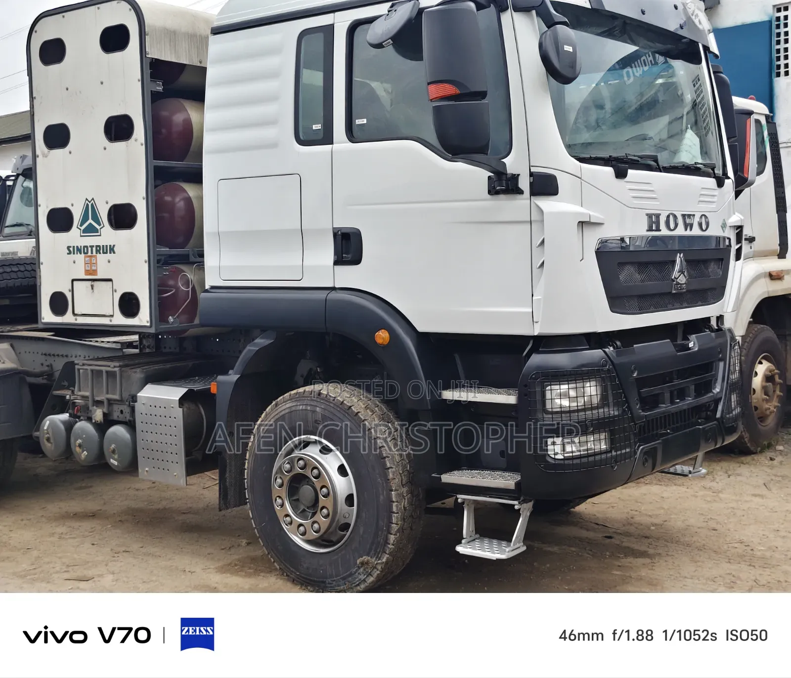 Howo CNG 8 Cylinder