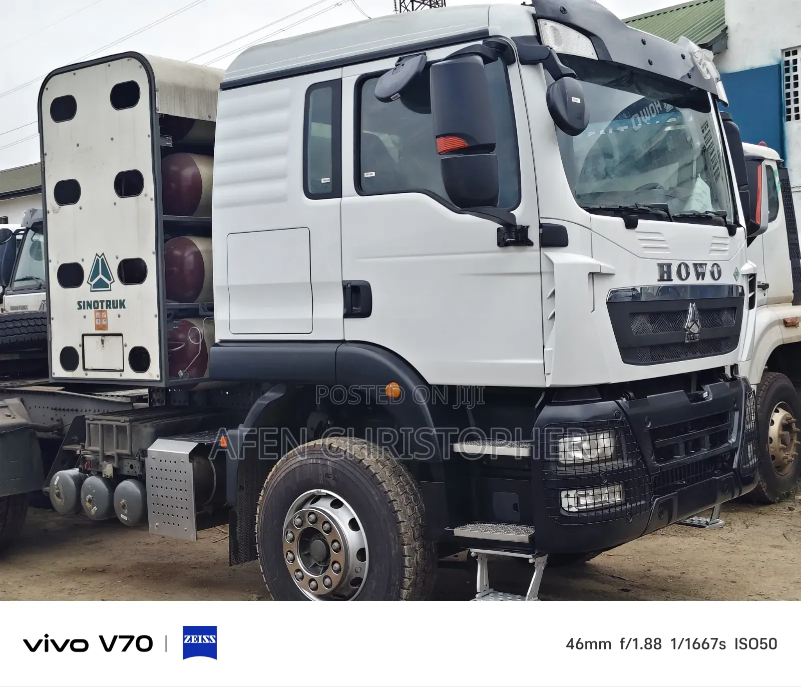 Howo CNG 8 Cylinder