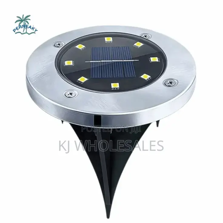 8 LED Solar Underground Light – Stylish Outdoor Lighting