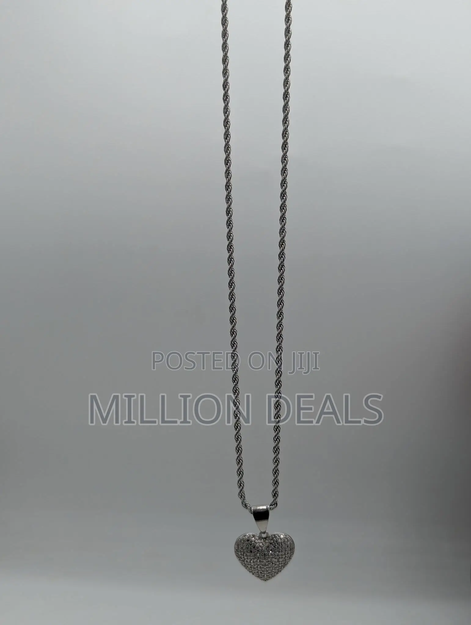 Ski Silver Men's Neckpiece N Pendant