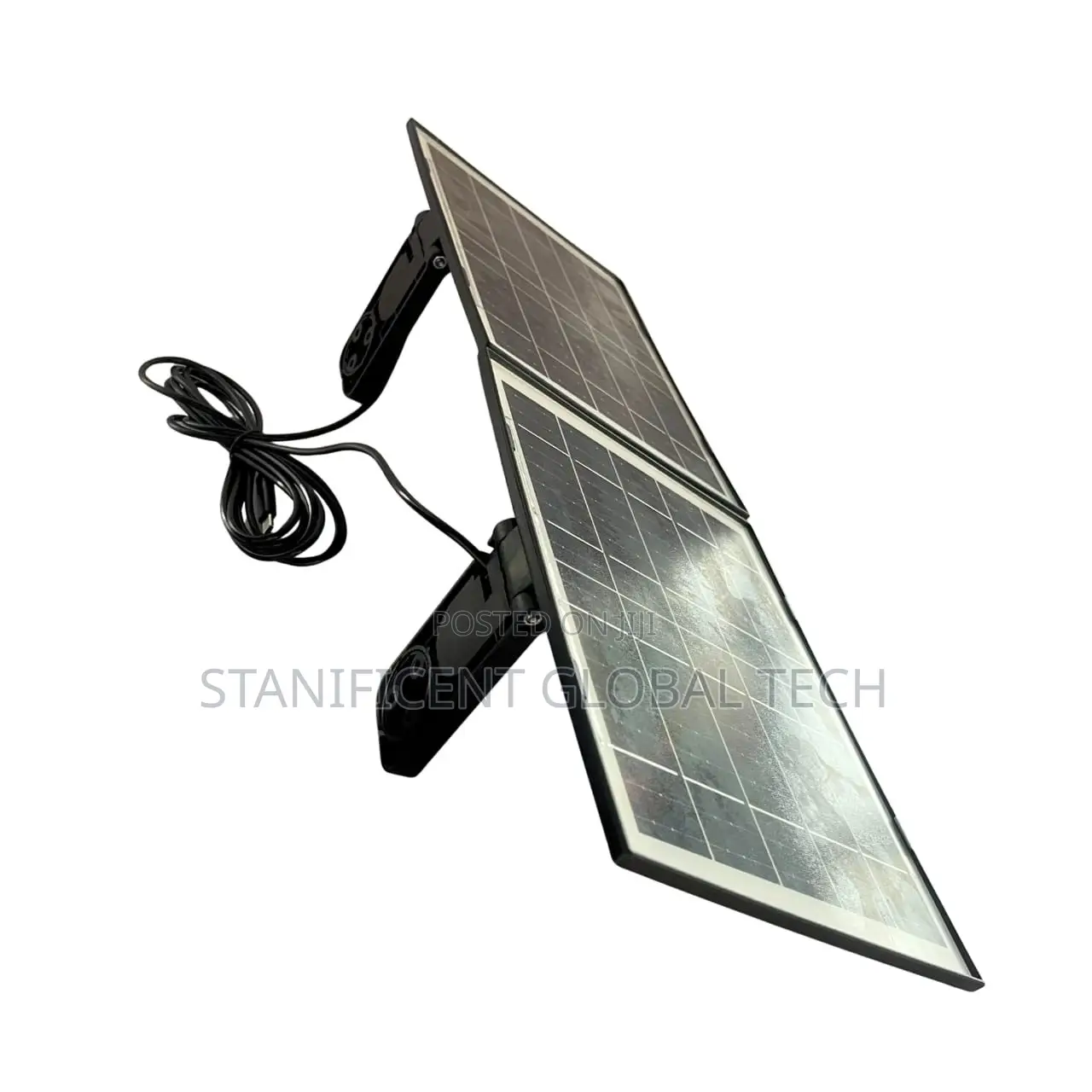 Optimax AOV Smart AI Four Lens Double Panel Solar Camera (Hi-Easy App)