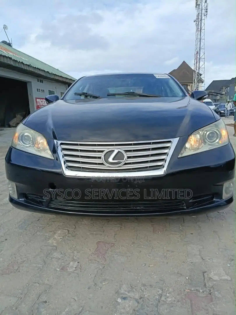 Lexus ES 350 2012 Black