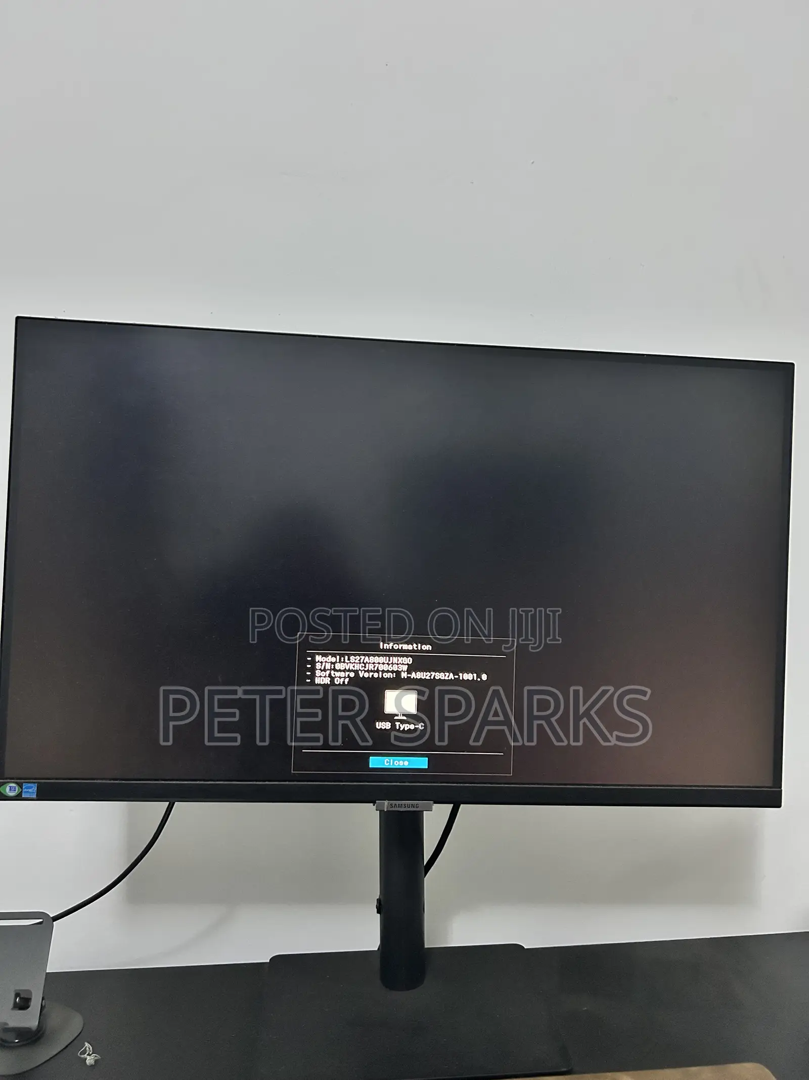 Samsung A800 Series 27′′ Ips Led Uhd Monitor With Type-C