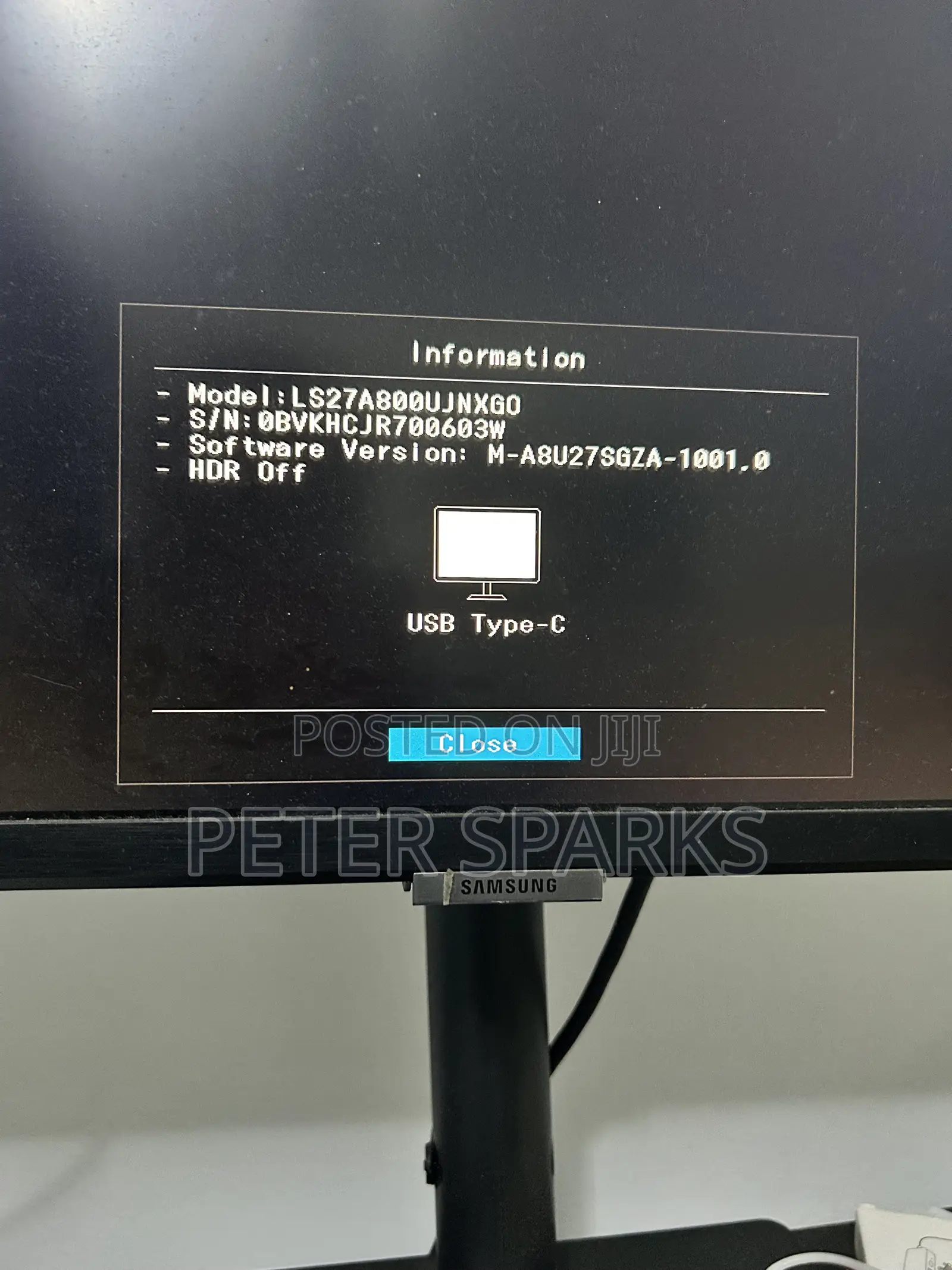 Samsung A800 Series 27′′ Ips Led Uhd Monitor With Type-C