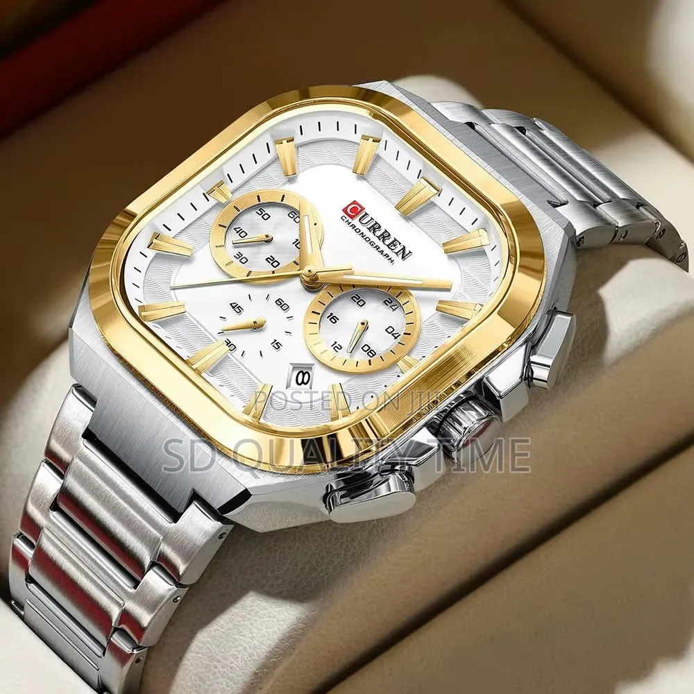 Curren Chain Chronograph Men's Watch