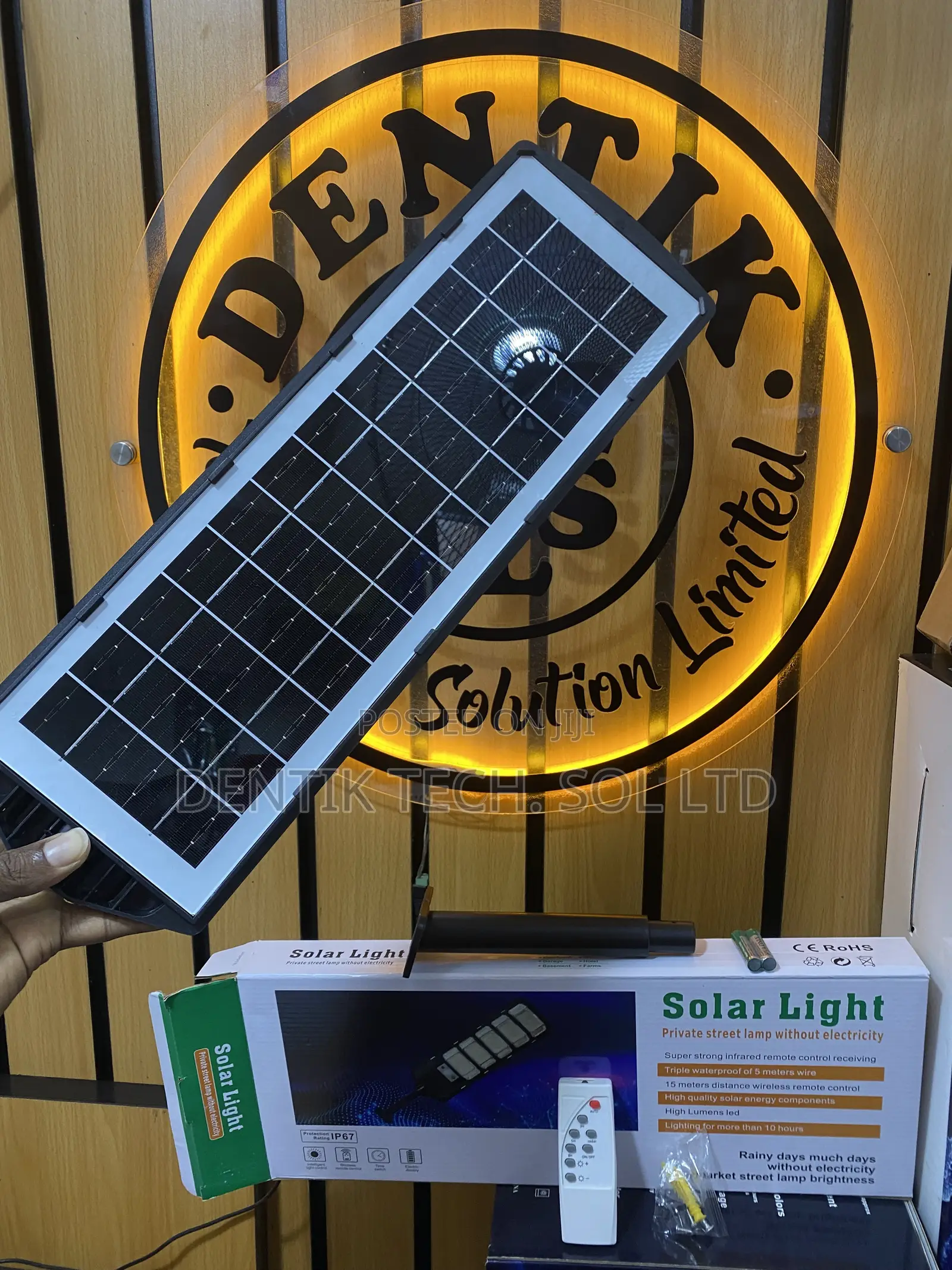 500watts Solar Street Light With Remote Control
