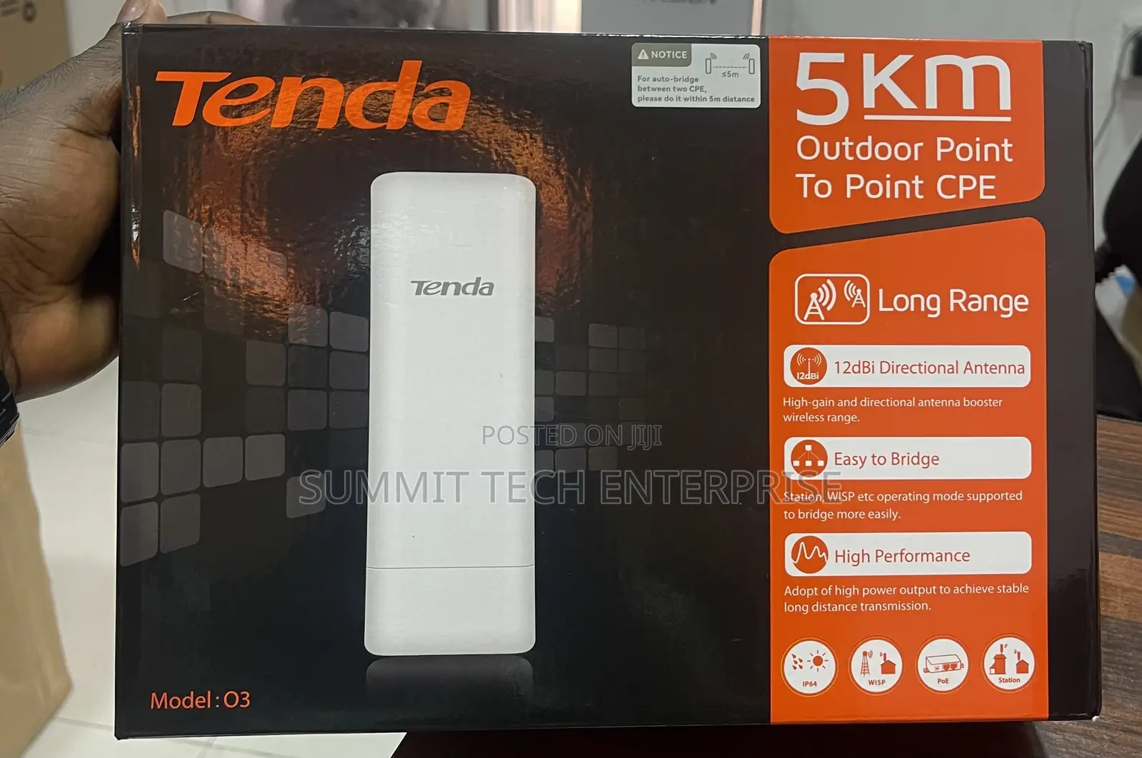 Tenda Wireless Outdoor CPE O3