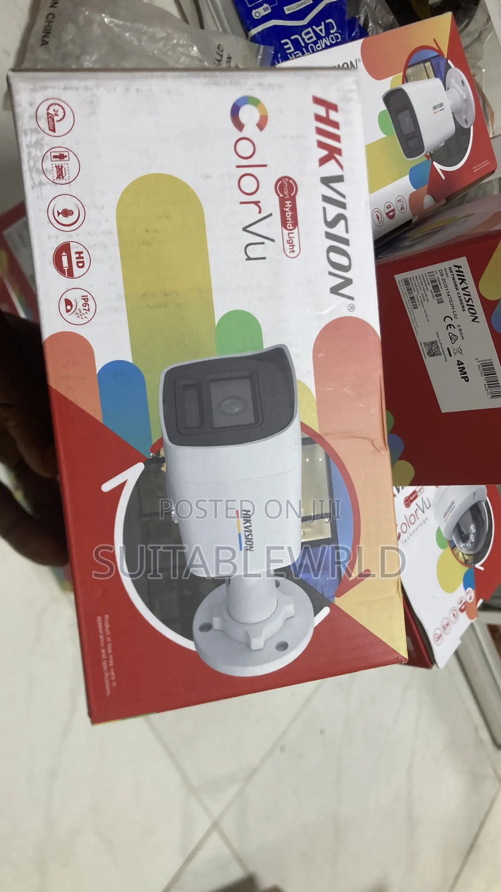 Hikvision 4mp Ip Colorvu Pro DS-2CD1047G2H-LIU