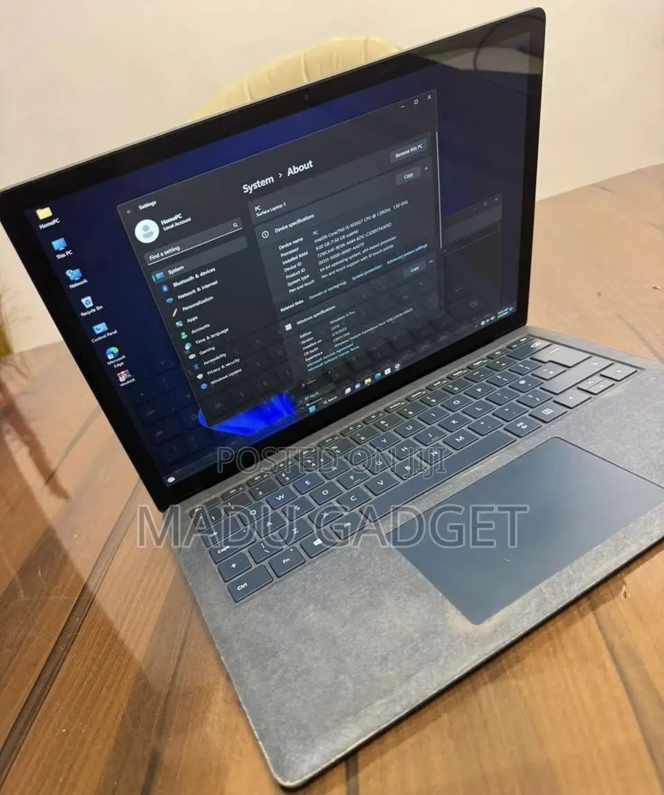 Laptop Microsoft Surface Laptop 3 8GB Intel Core i5 SSD 256GB