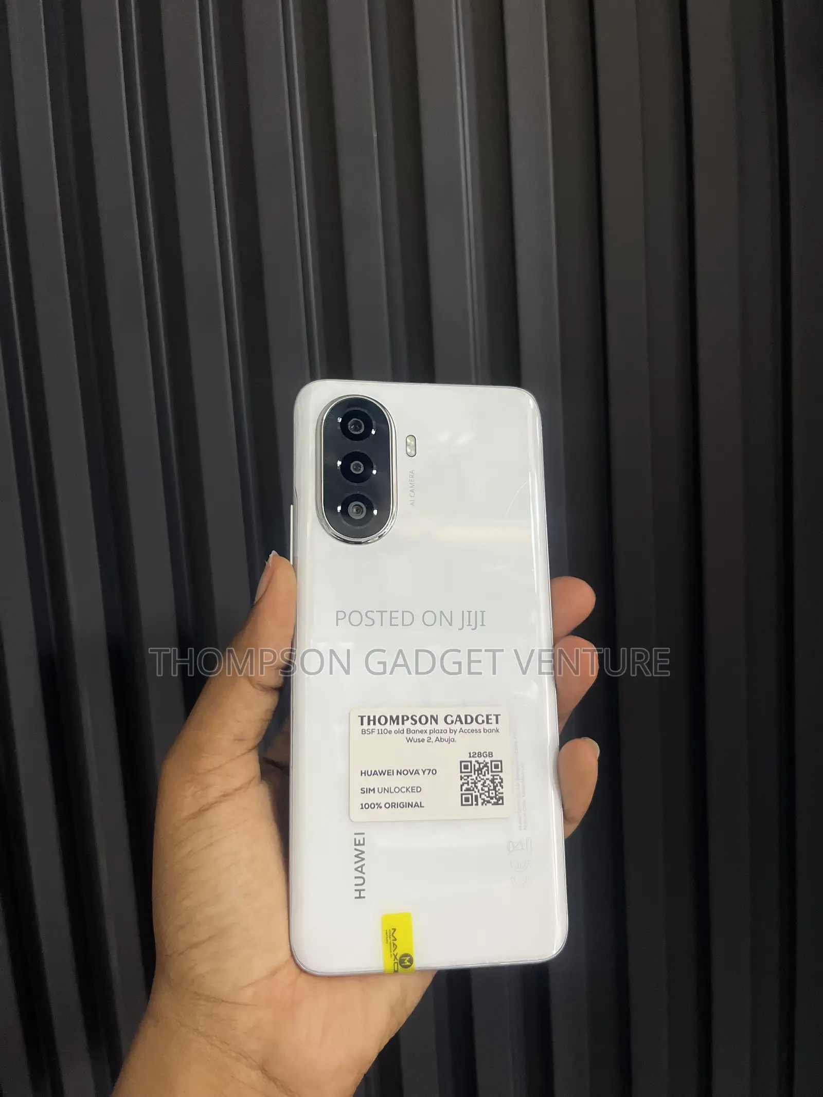 Huawei nova Y70 128 GB White