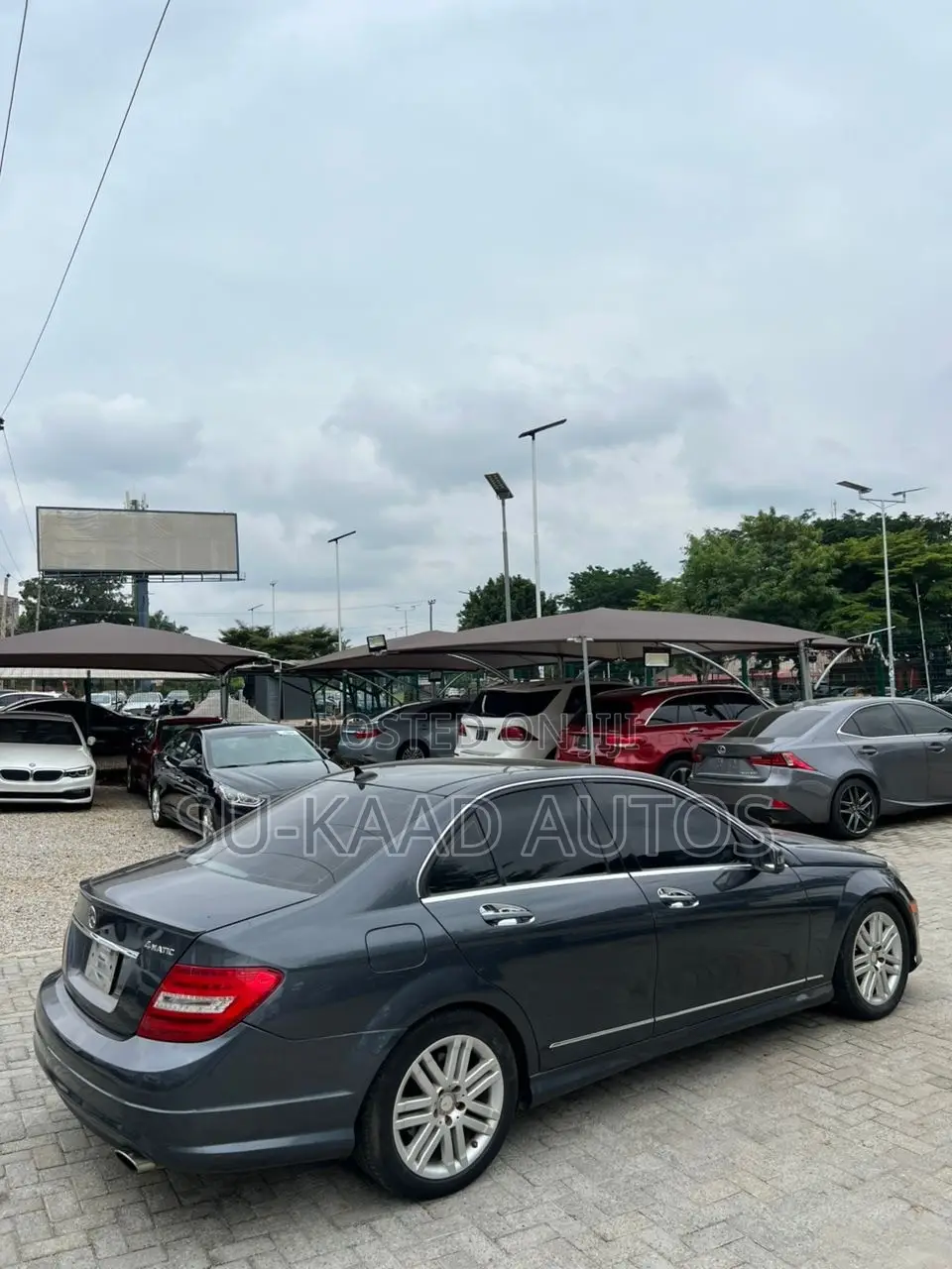 Mercedes-Benz C300 Luxury 4Matic Sedan AWD (3.0L 6cyl 7A) 2010 Gray