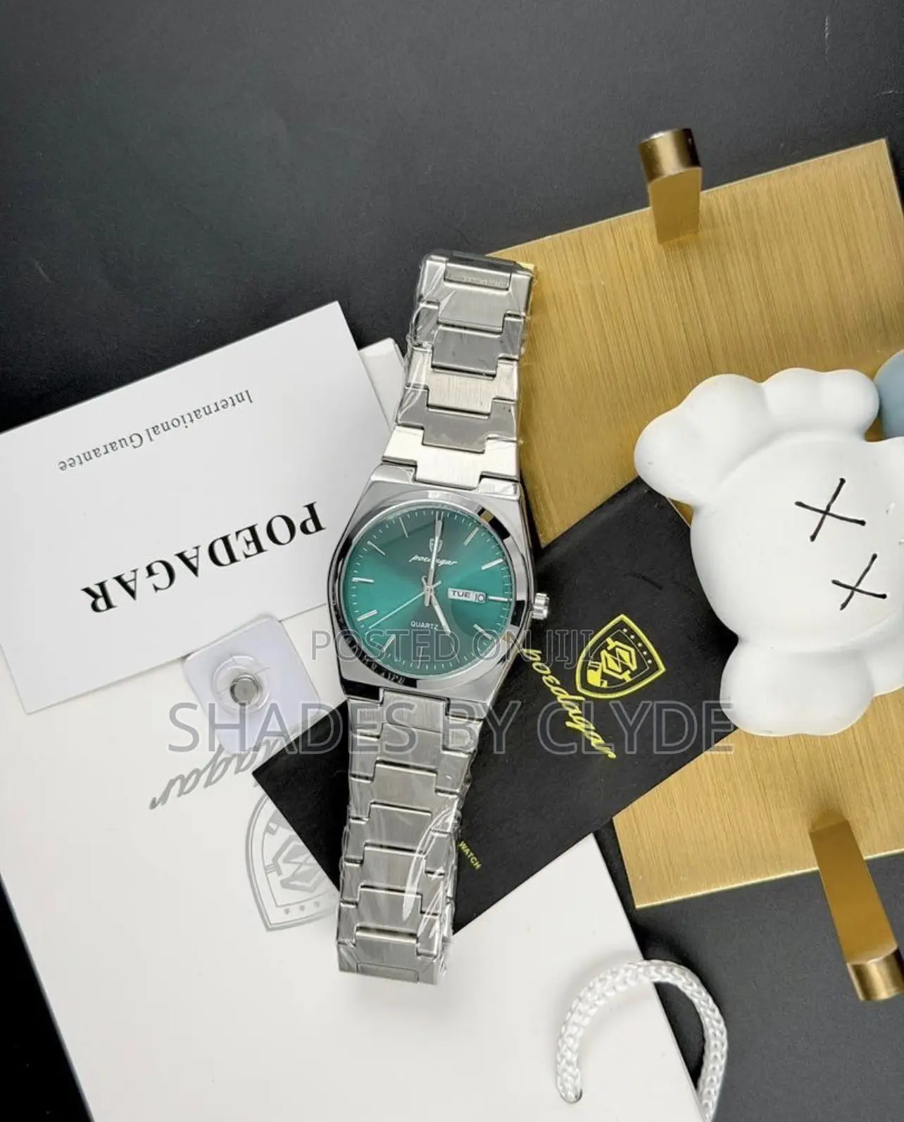 Elegant Poedagar Stainless Steel Quartz Watch–Sleek Sophisticated