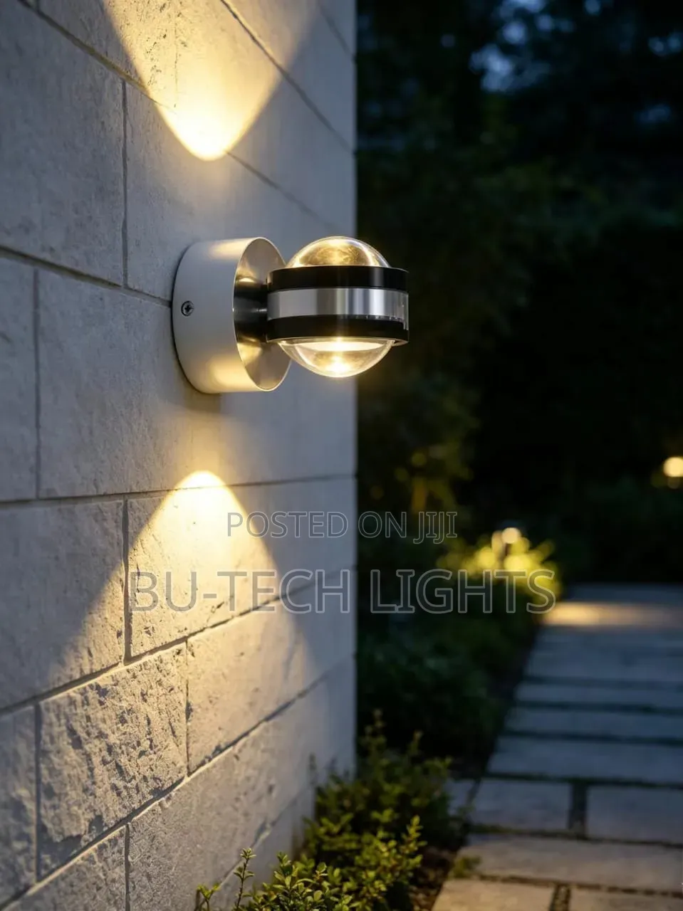 Round Sphere Up-Down Wall Light