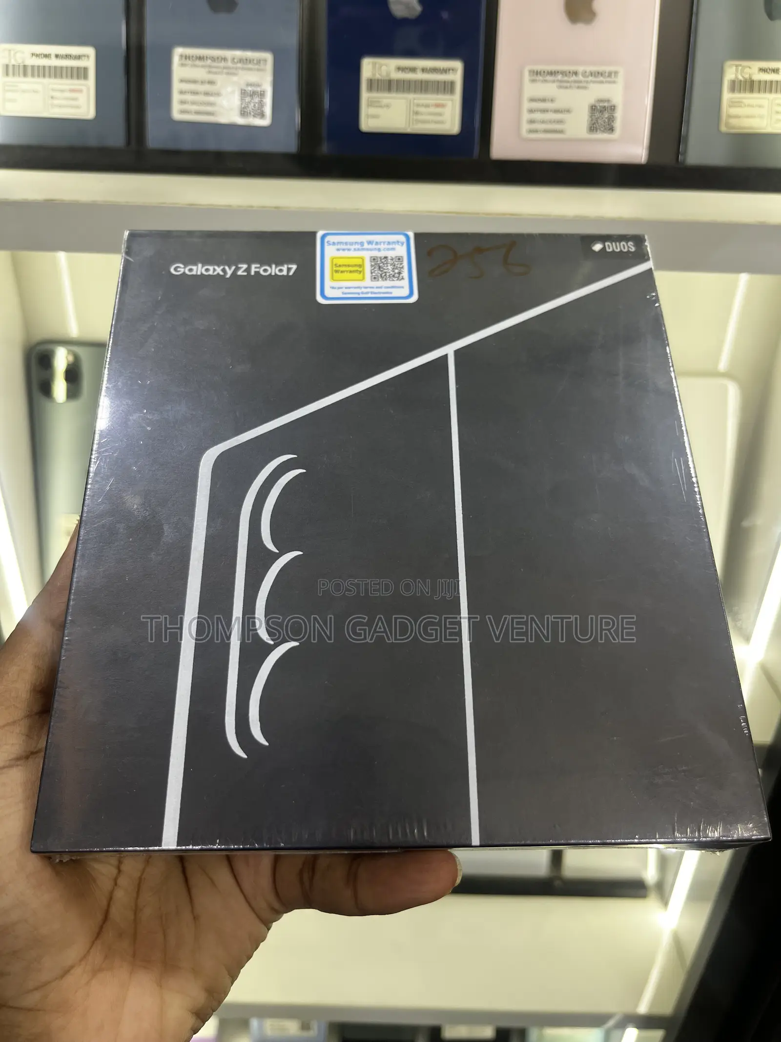 New Samsung Galaxy Z Fold7 256 GB Blue