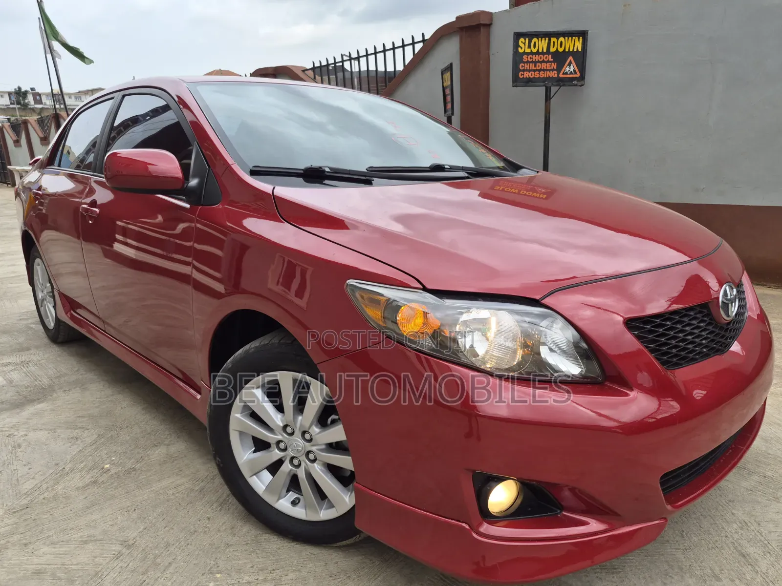 Toyota Corolla S 4dr Sedan (1.8L 4cyl 4A) 2010 Burgundy