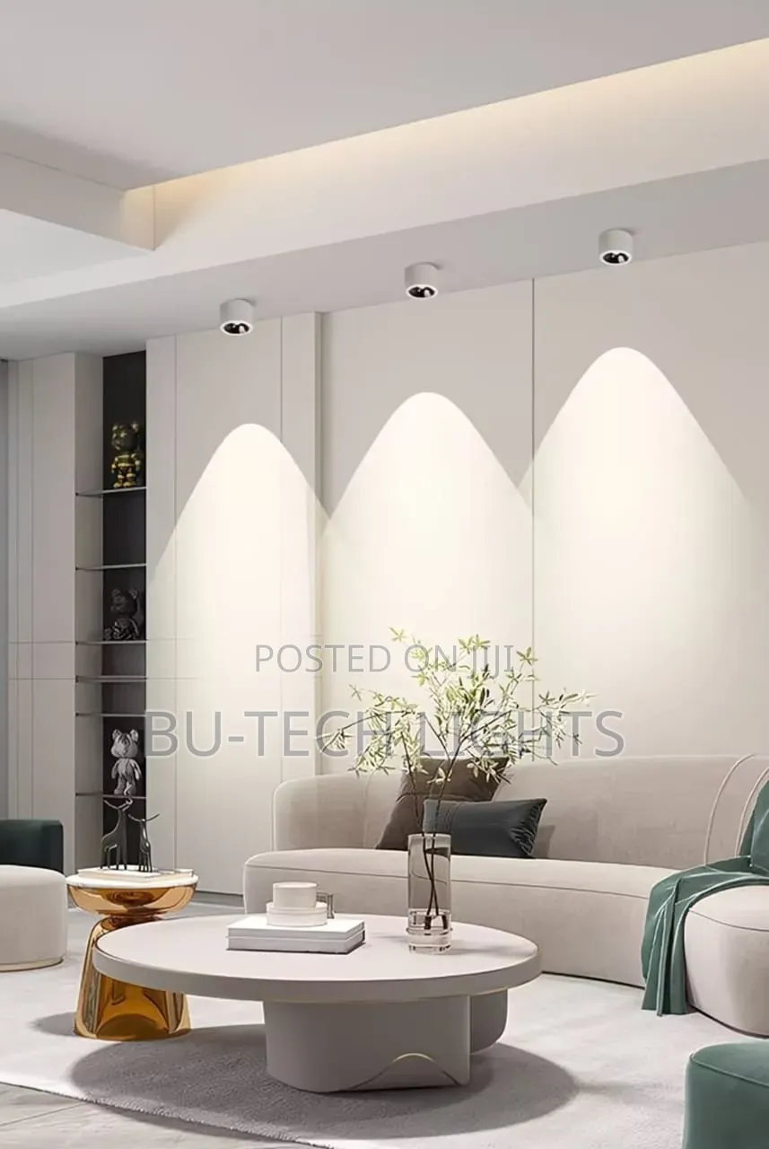 White Anti-Glare Surface LED Downlight (Multiple Sizes)
