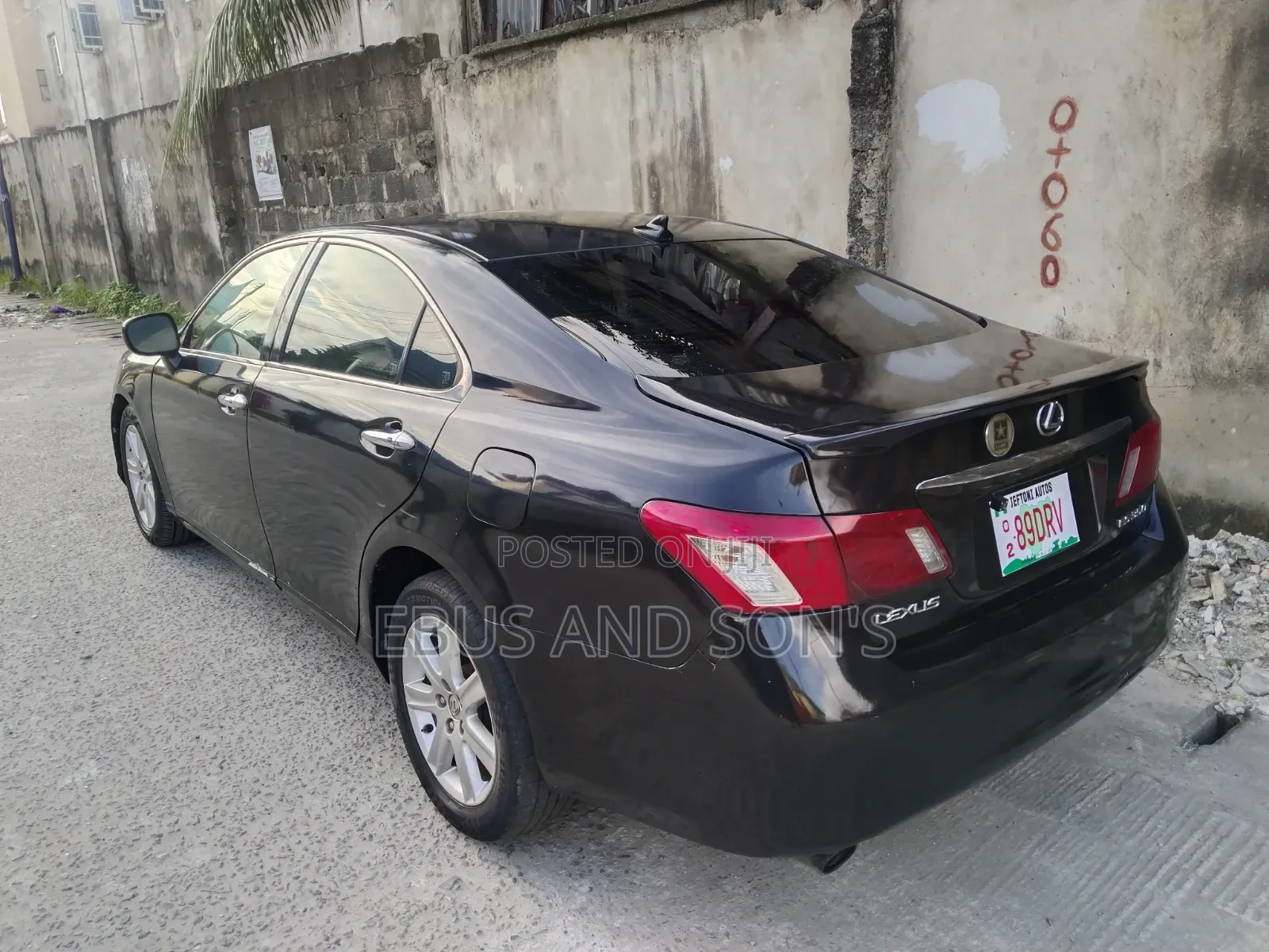 Lexus ES 350 2008 Black