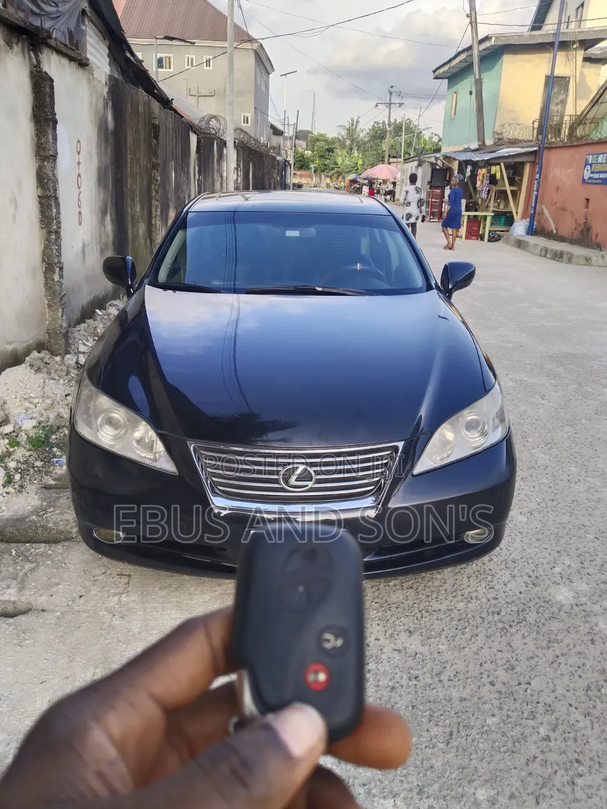 Lexus ES 350 2008 Black