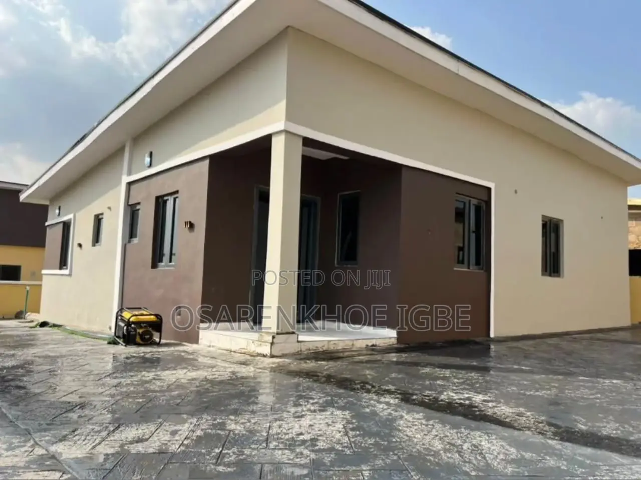 Furnished 3bdrm Bungalow in Omituntun, Oyo State for sale