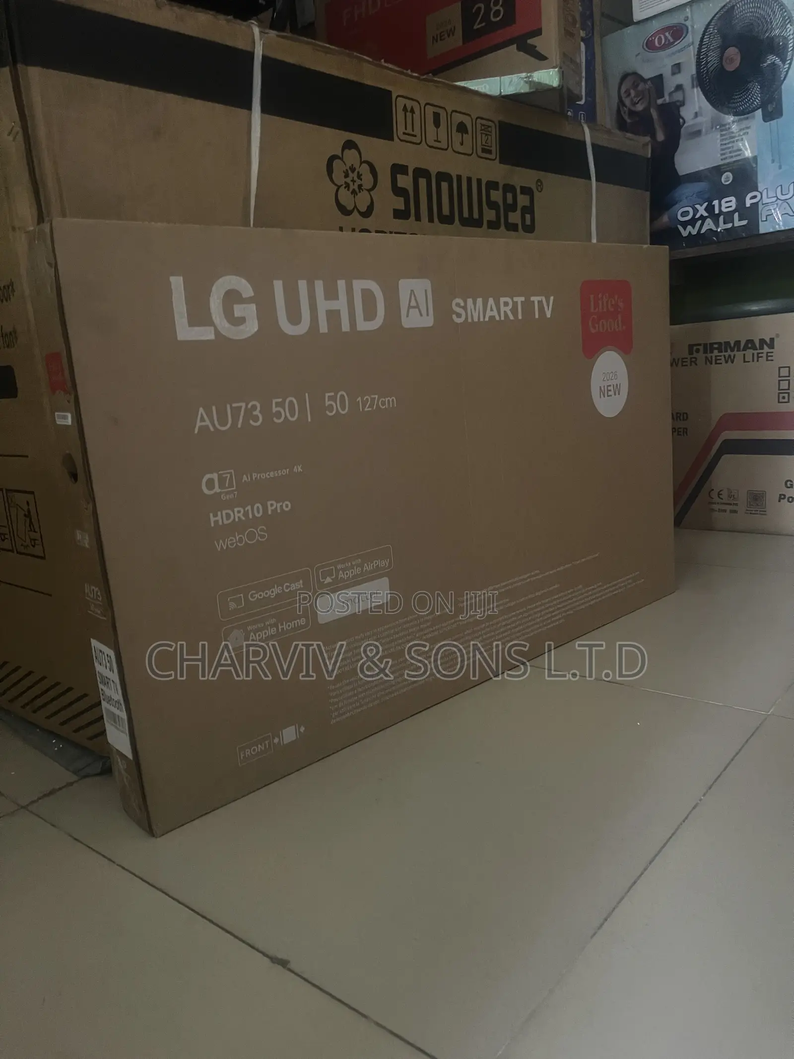 LG Smart TV 50” 50 Inches