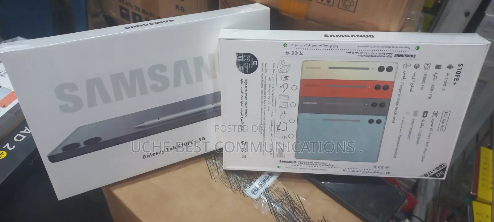 New Samsung Galaxy Tab S10 FE 1 TB Gray