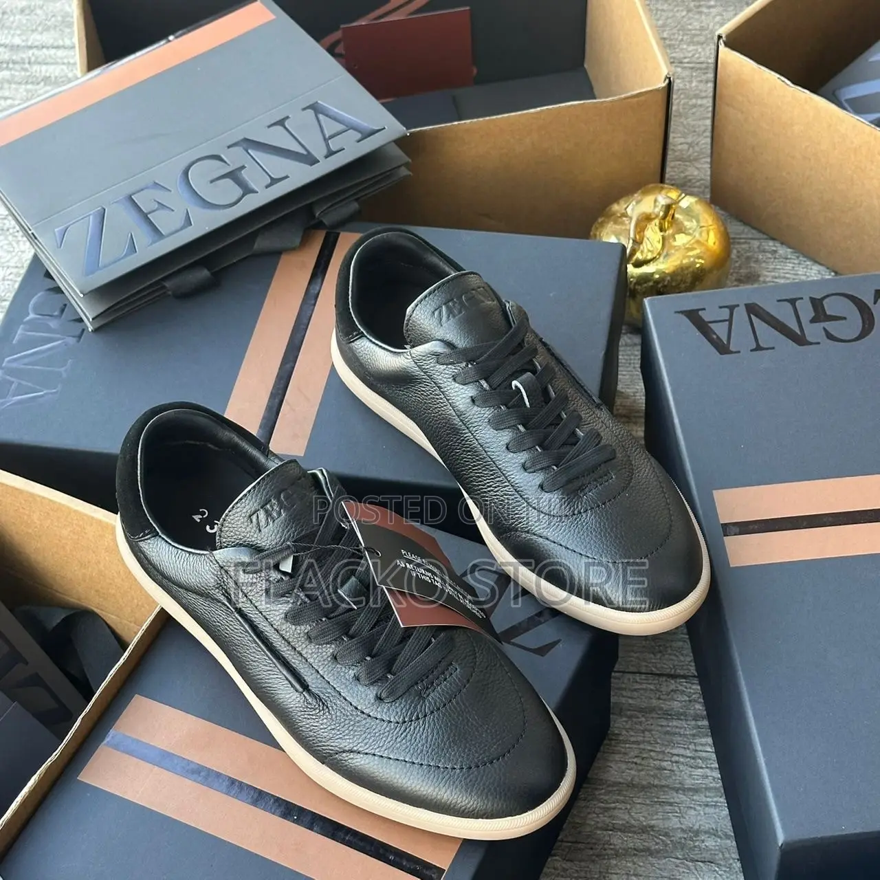 High Quality Premium Zegna Luxury Lace Up Shoes