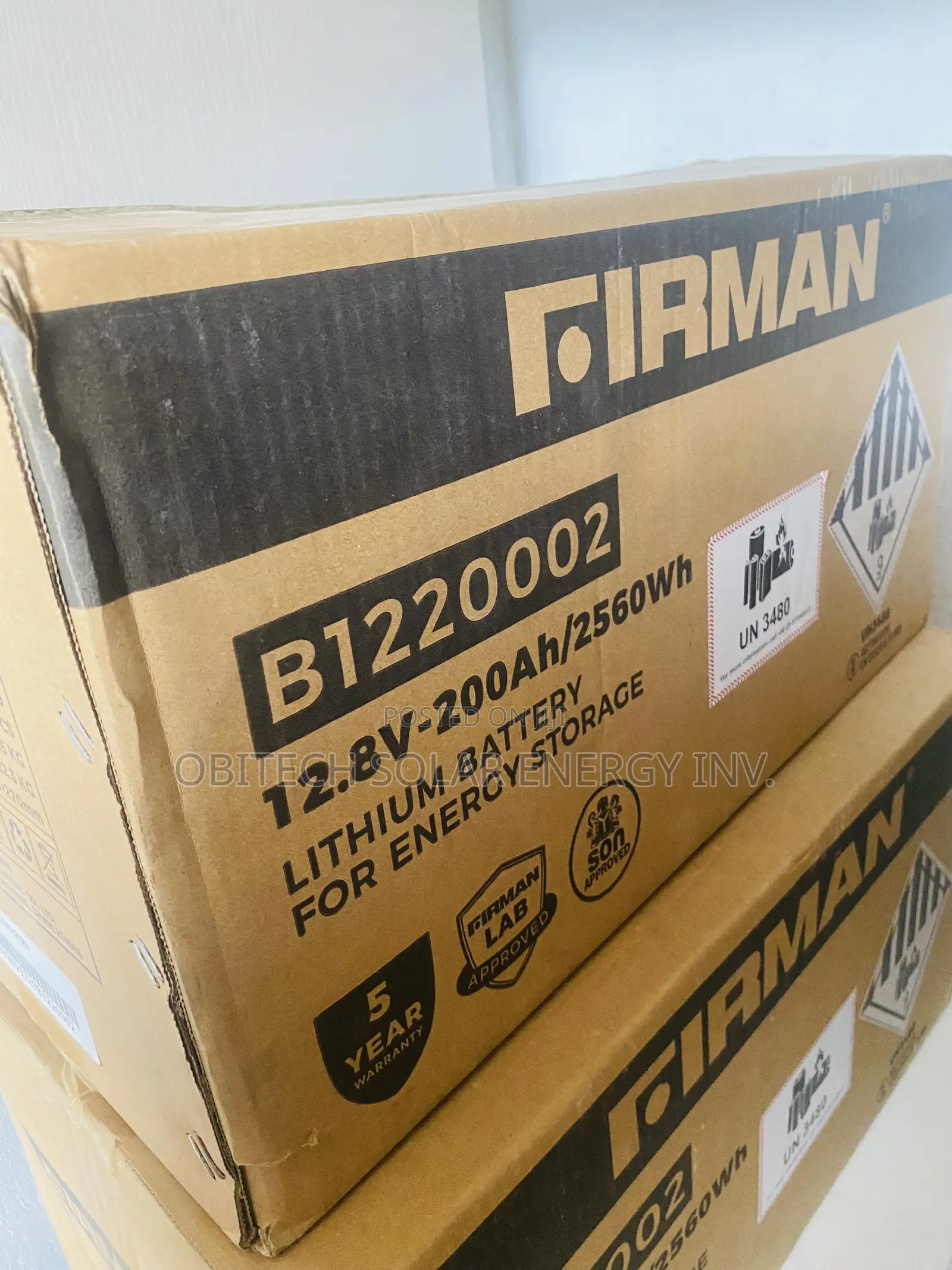2.5kw 12v Firman Lithium Battery