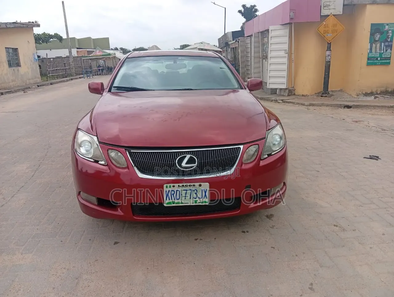 Lexus GS 2008 Red