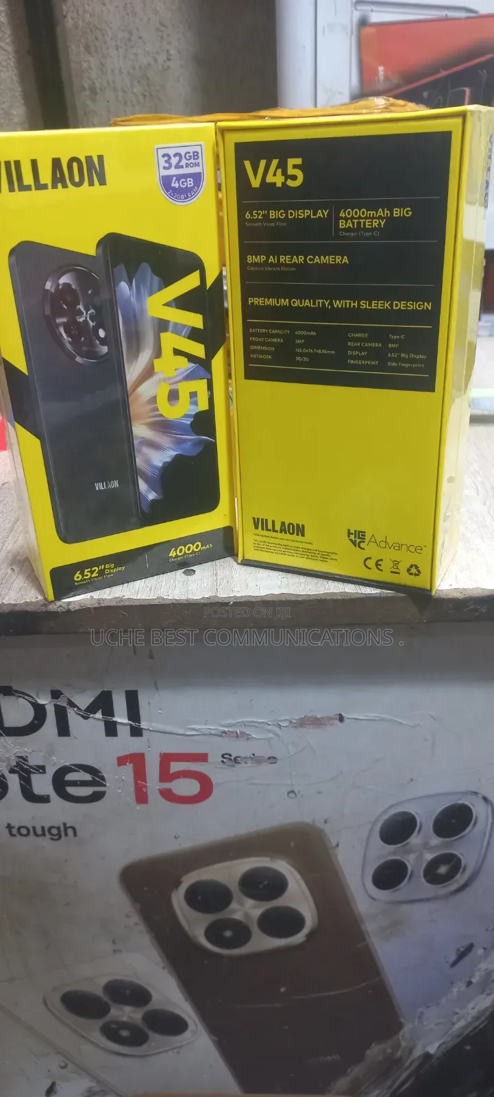 New Villaon V40s 64 GB Black