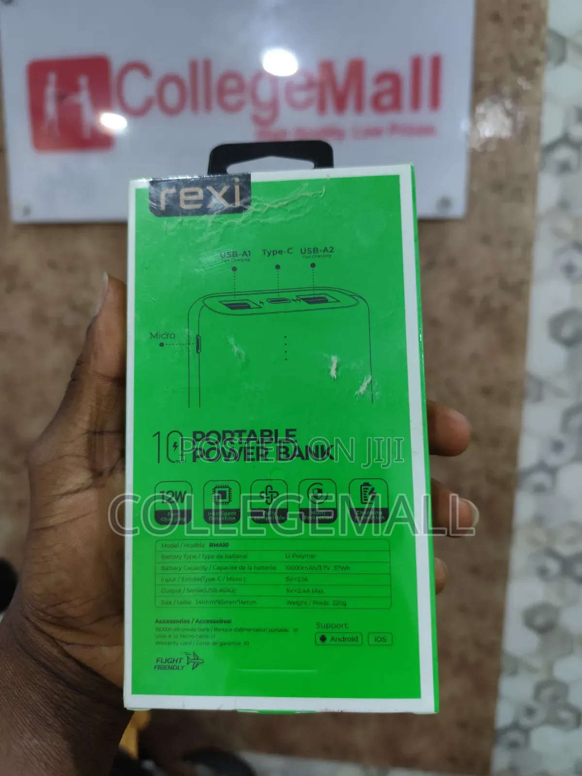 Rexi 10,000mAh Power Bank