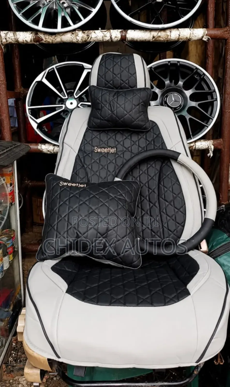 Original Leather Seat Cover :-