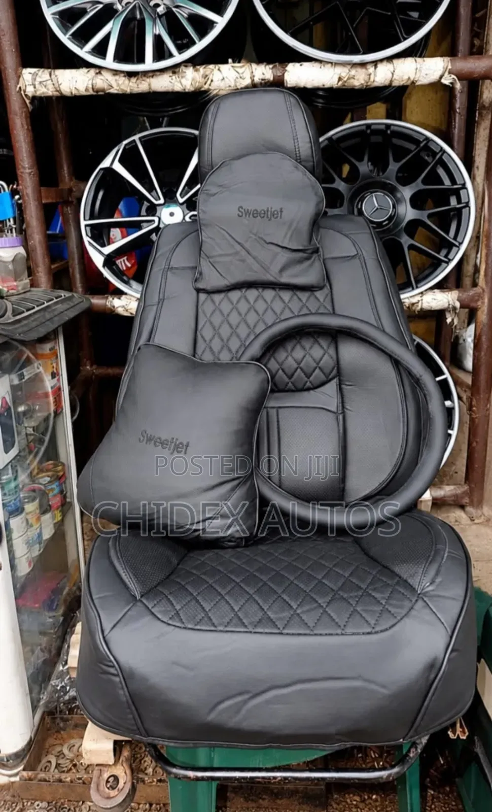 Original Leather Seat Cover :-
