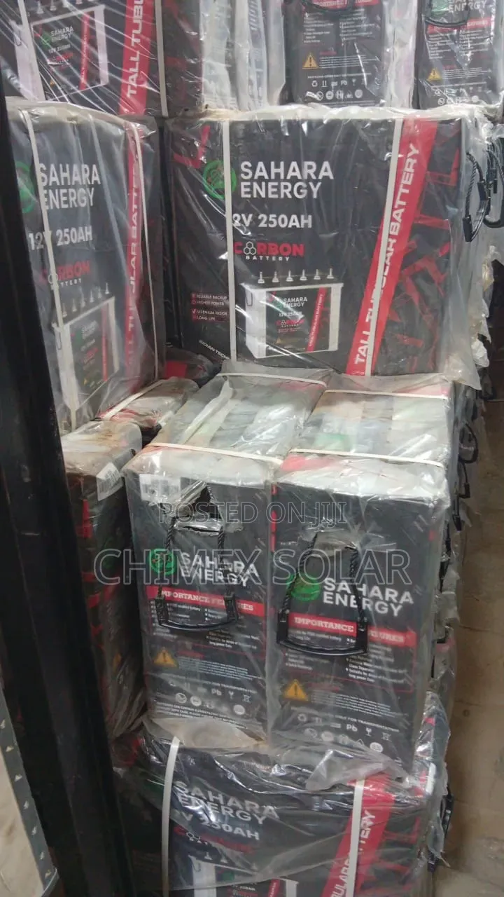 250Ah Sahara Tubular Batteries