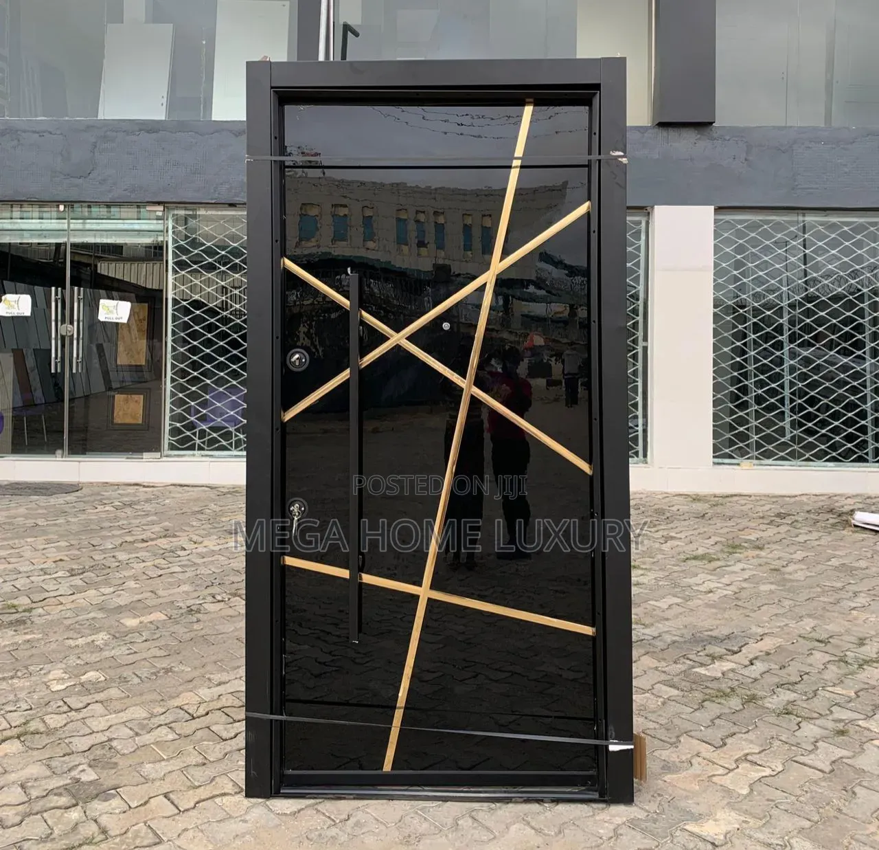 4ftby8 Lucky Luxury Security Door