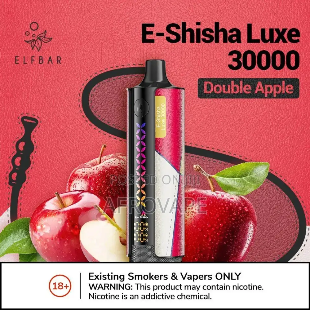 ELFBAR E-Shisha Luxe 30,000 Puffs Disposable Vape – Retail Wholesale